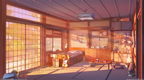 Room sunset version by arsenixc on DeviantArt