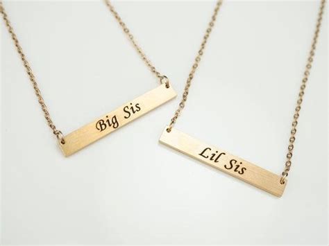 Twin Necklace Set For Sister Custom Name Necklace Design Your Necklace
