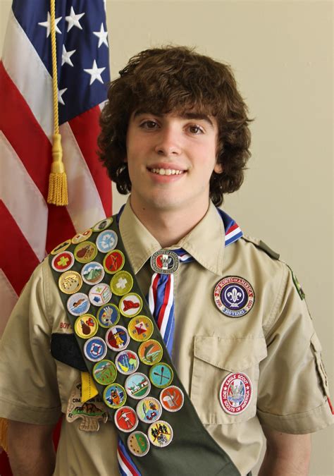 Taylor 15 Earns Eagle Scout Doane Stuart
