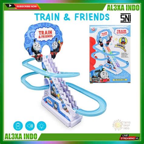 Jual Mainan Anak Thomas Train Friends Track Kereta Api Electric Slide