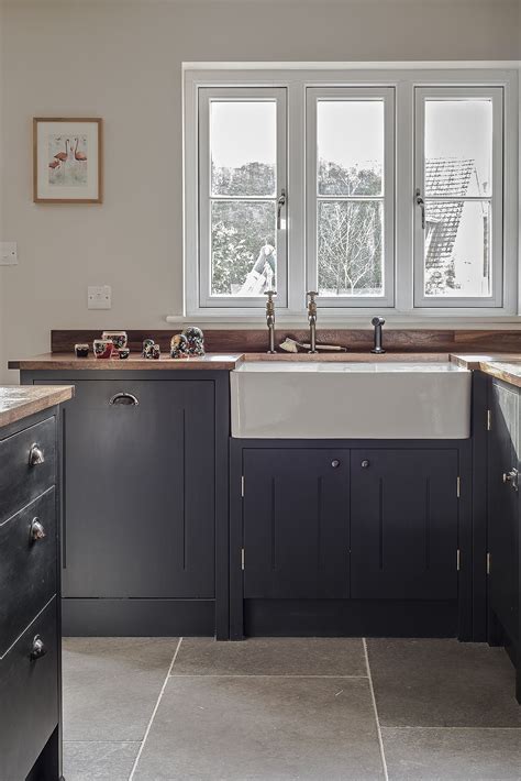 Average cabinet depth in kitchen. British Standard by Plain English | Grey kitchen cupboards ...