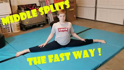 How To Do The Splits For Beginners The Fast And Easy Way Tutorial Youtube