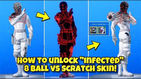 How To Get New 8 Ball Vs Stratch Virus Style Fortnite Br Corrupted