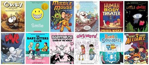 80 Best Graphic Novels For Kids Printable Imagination Soup