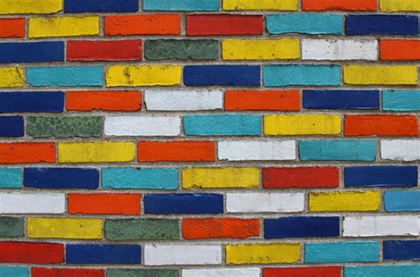 Coloured Bricks Free Photo Download Freeimages