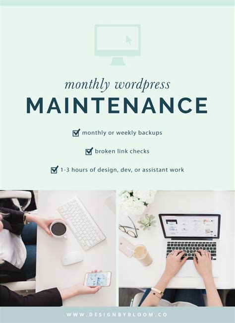 Maintenance Packages Showit Blog Wordpress Support Website