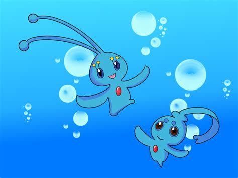 Pkm Manaphy And Phione By Xor101 On Deviantart