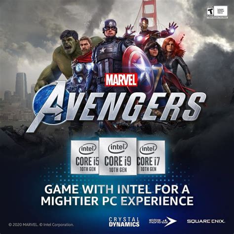 Marvels Avengers Will Have Additional Graphical Features For Intel