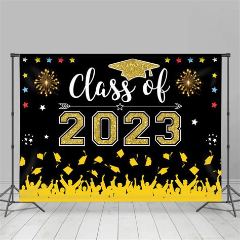 Lofaris Class Of 2023 Sparks Stars Celebration Backdrop Graduation