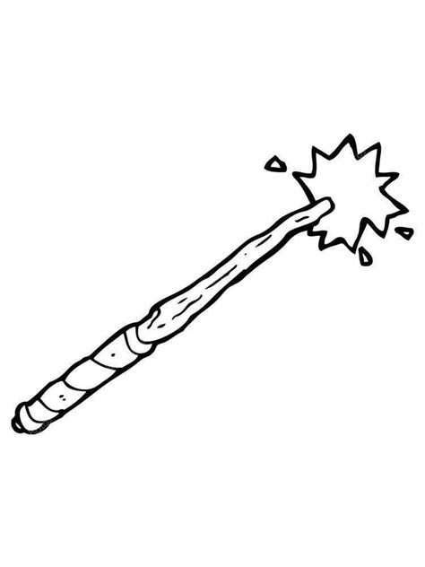 Magic Wand coloring pages
