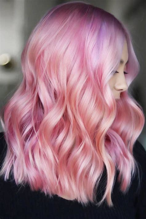 Why And How To Get A Rose Gold Hair Color Light Purple Hair Gold