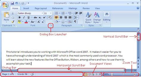 Working With Microsoft Office Word 2007 Hubpages