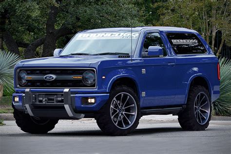 2020 Ford Bronco Concept Combines Old With New Classic Round