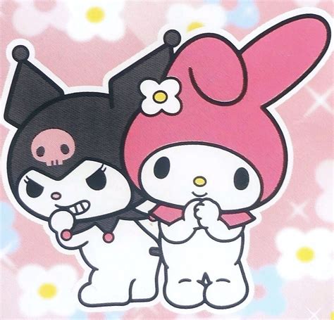 Kuromi And My Melody Percy Jackson Rin Sanrio Melody Hello Kitty Sisters Friends Wallpaper
