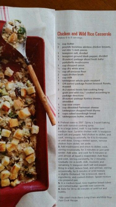 Preheat a frying pan, melt the butter in it. Paula Deen's Chicken & Wild Rice Casserole Sept/Oct 2014 ...