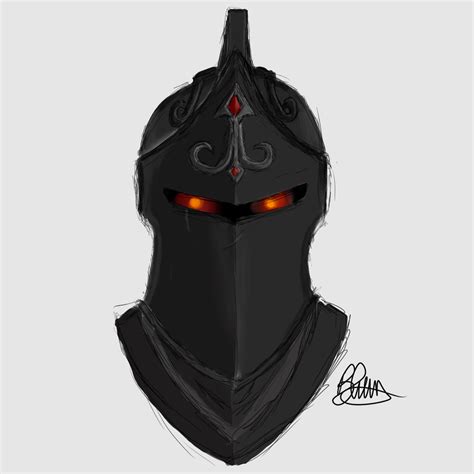 Black Knight Sketch Rfortnitebr