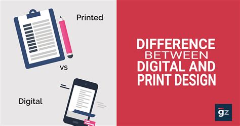 Differences Between Digital And Print Design