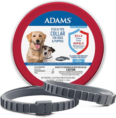 Adams Plus Flea And Tick Collar For Dogs And Puppies 2 Count