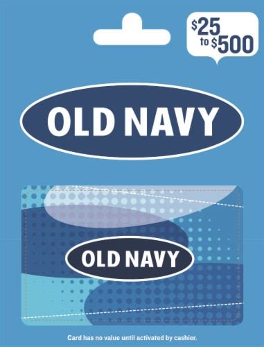 Old Navy 25 500 Gift Card Activate And Add Value After Pickup 0