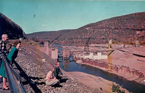 kinzua dam construction in the early 1960s