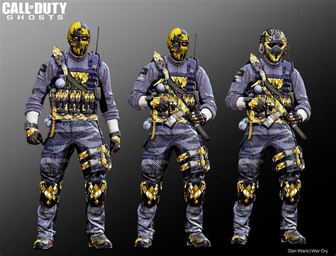 There have just been so many good ones, it really is impossible to know which ones to choose. Call of Duty: Ghosts (Clan Wars Characters) on Behance