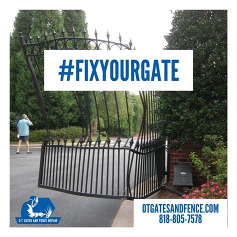 I only had enough rock to do this once, but it might have helped to do it twice. Fix Your Gate Today! in 2020 | Driveway gate, Gate, Repair