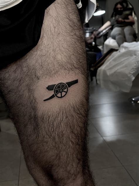 Arsenal Cannon Tattoo Rgunners