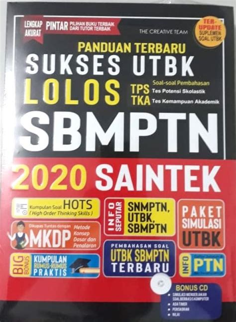 Buku panduan ini merupakan panduan dinamis yang senantiasa dapat diperbaiki, diperbaharui, dan dimutakhirkan sesuai dengan dinamika kebutuhan dan perubahan zaman. Buku Panduan Terbaru Sukses Utbk Lolos Sbmptn 2020 Saintek ...