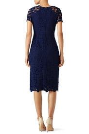 Navy Beaux Dress By Shoshanna For Rent The Runway