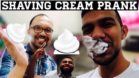 Late Night Shaving Cream Prank On Me Youtube