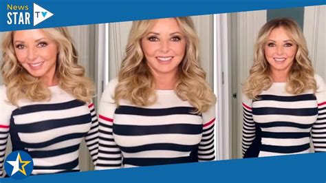 Carol Vorderman Smoulders In Slow Mo Video As She Highlights Curves Youtube