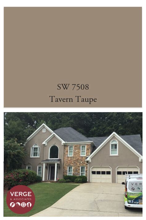 Tavern Taupe Looks Perfect On This Stucco House In Acworth Turns Out
