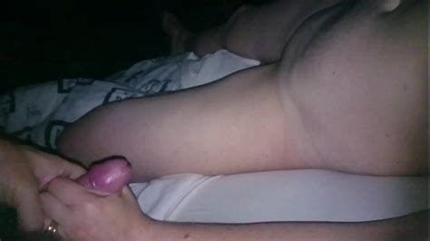 Cumshot In My Wifes Hand While Shes Sleeping