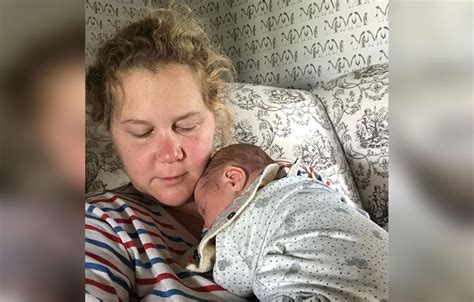 Amy Schumer Shares Photo Of Her Son Gene And They Look Identical