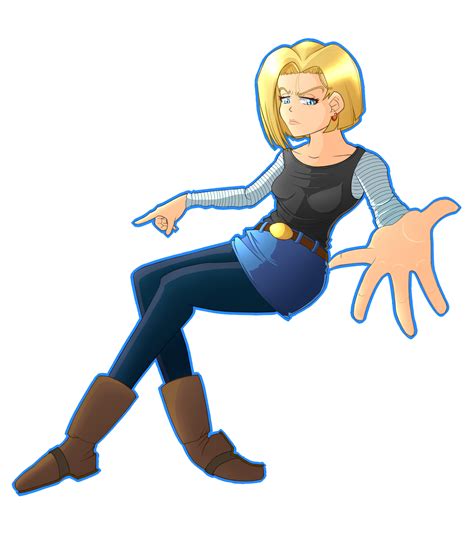 Android 18 Lazuli By D1gg3r101 On Deviantart