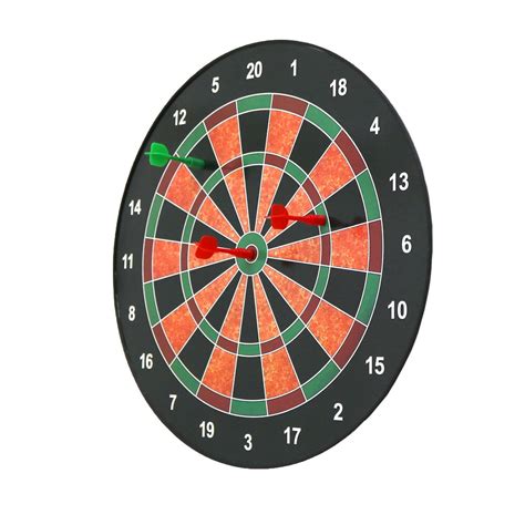 New 16 Magnetic Kids Toy Play Dart Board Dartboard With 6 Darts