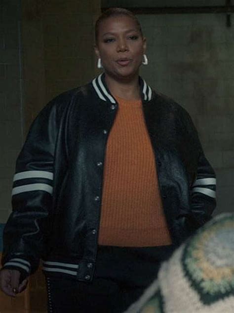 Queen Latifah The Equalizer Bomber Leather Jacket