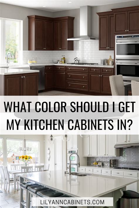 What color cabinets should you get? Style Guide: What Color Should I Get My Kitchen Cabinets in?