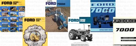Ford 7000 Tractor Information