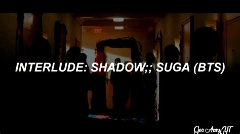 [bts][suga] interlude shadow [traducida al español] youtube
