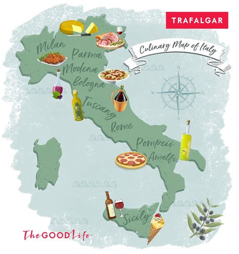 But when someone else does the cooking, not all eateries and chefs are equal. An Italian food map | Italian recipes, Food map, Italy map