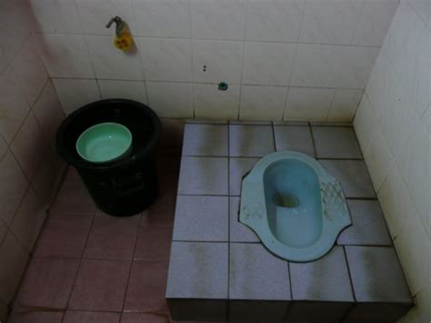 thai toilet at big budda photo