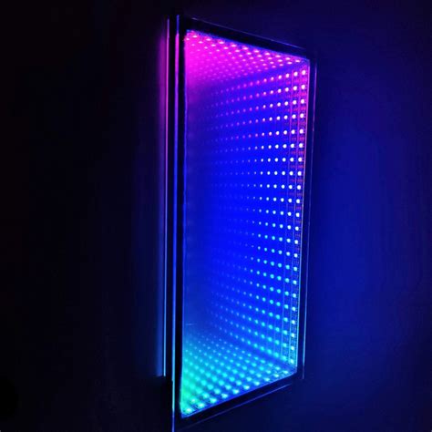Led Infinite Mirror With Music Sync Trancentral Shop Infinite