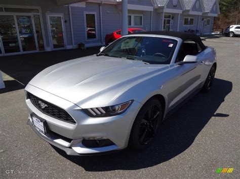Explore 2015 ford mustang coupe specs, images (exterior & interior), videos, consumer and expert reviews. 2015 Ingot Silver Metallic Ford Mustang EcoBoost Premium ...