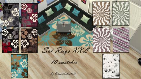 Sims 4 Ccs The Best Rugs By Jassisdecostube