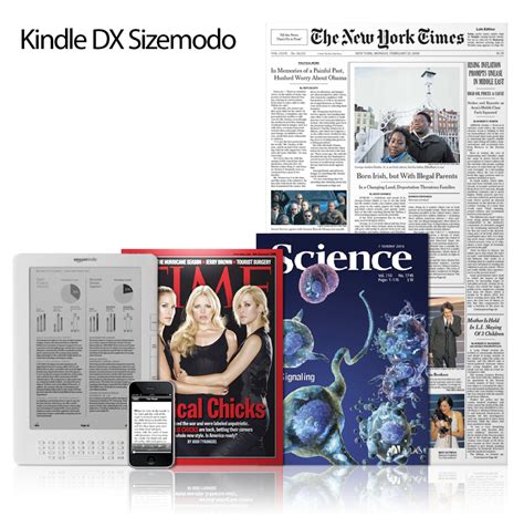 Kindle Dx Vs Magazines Journals And Newspapers Gizmodo Australia
