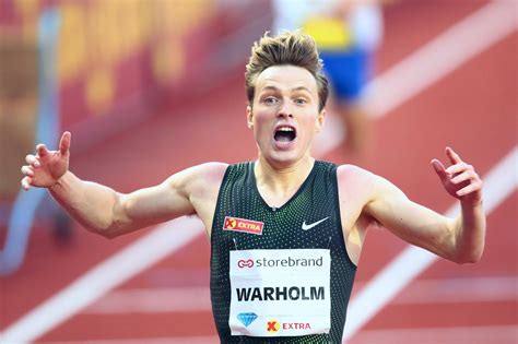 2 x world championships gold medallist. Bislett Games, Friidrett | Karsten Warholm inn til ...