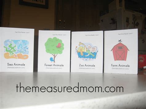 printable emergent readers sight word a the measured mom