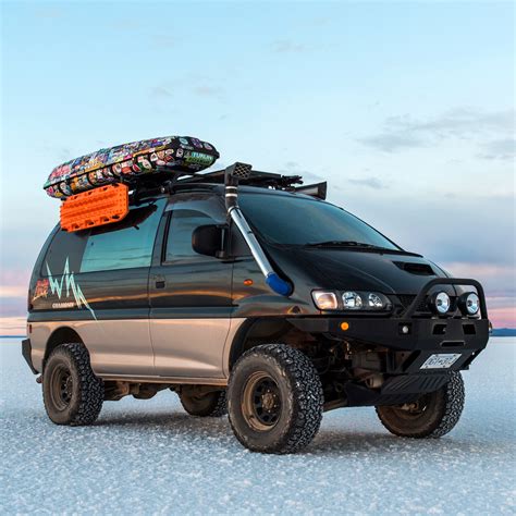 Be Old Later With A Lifted Mitsubishi Delica L400 Overland Van