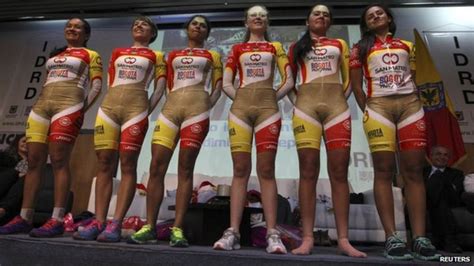 Colombian Cycling Team To Keep Flesh Coloured Uniform Bbc News
